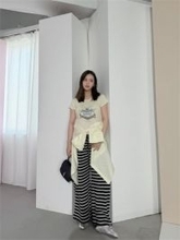 第一子妊娠中の藤田ニコル、お腹が目立つ“臨月コーデ”披露「この体型も愛せてきました」