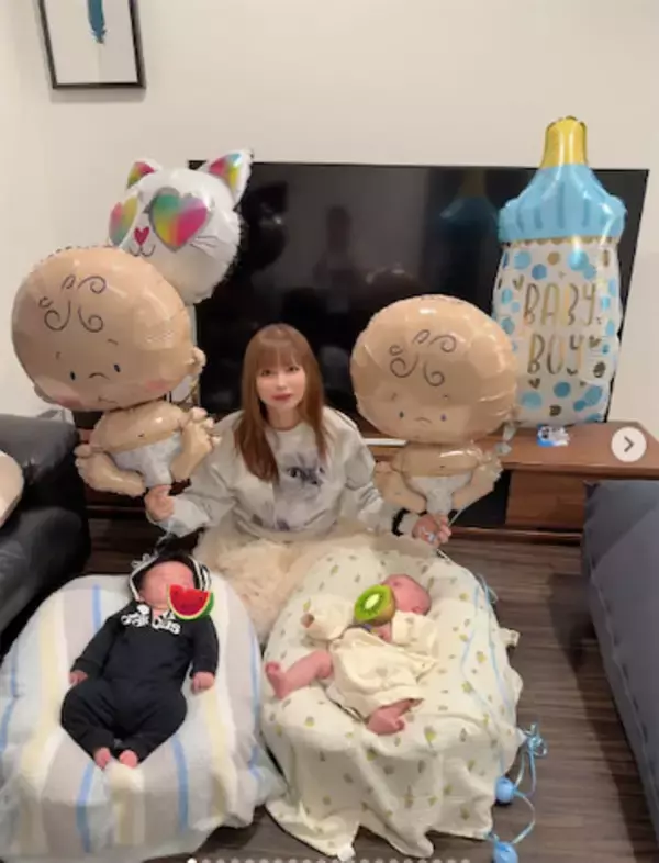 中川翔子がラジオ生放送に復帰！声優・潘恵子＆めぐみ親子から”双子そっくり”バルーンのプレゼント