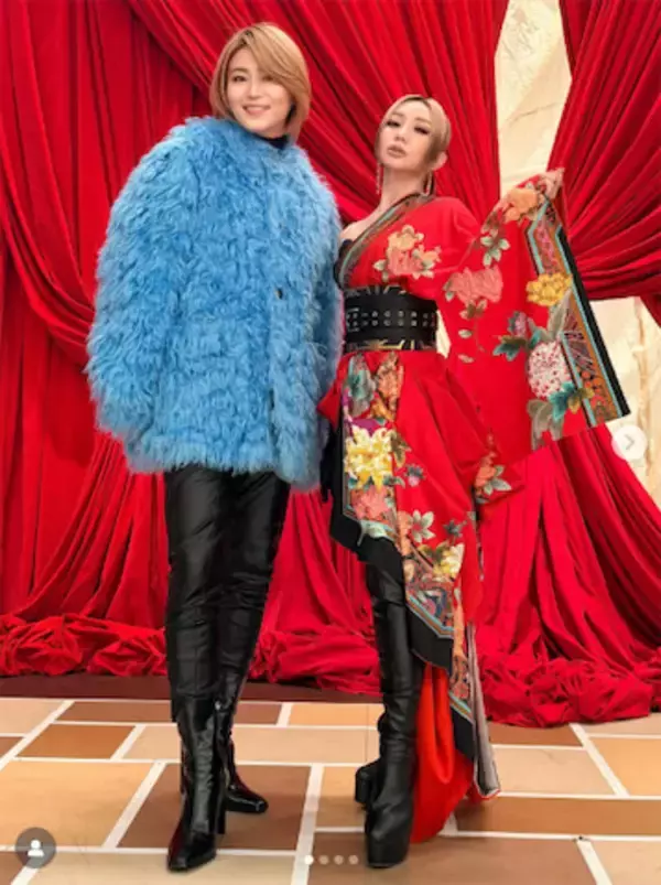 「艶女と書いてアデージョ目指すあたしたち」倖田來未＆氷川きよしのツーショットが「美し過ぎて眼福」