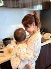 夫はプロ野球選手、‟伝説のグラドル”が大阪での新生活明かす「環境の変化にバタバタでした」