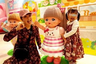 柳原可奈子、家族と休日を満喫　”メルちゃん推し”次女は「もっちろん何時間も大興奮!!」