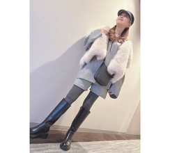 渡辺美奈代、上品ニットセットアップの冬コーデ披露