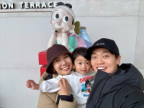 おばたのお兄さん、妻･山崎アナの実家・岡山へ帰省