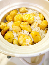 渡辺美奈代、艶やかな手作り栗ごはんに「美味しそう」