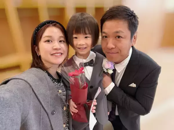 「はんにゃ川島の元妻・菜月、長男の卒園式に元夫･川島と出席」の画像