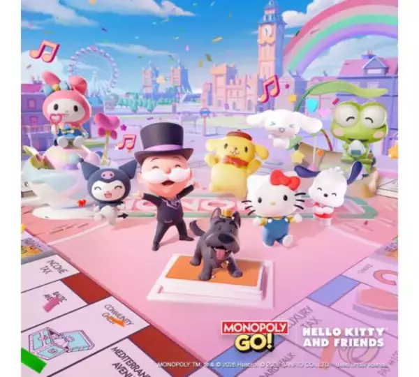 「MONOPOLY GO!」がハローキティ＆フレンズとコラボ！