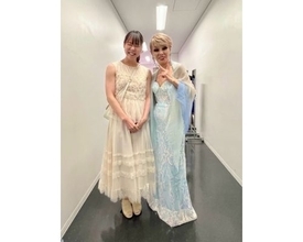 研ナオコ、冬季五輪スケート吉田雪乃選手と初対面＆笑顔２ショット