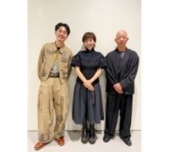 渡辺満里奈、バイきんぐ小峠＆成田凌と"SMA祭り"３ショット