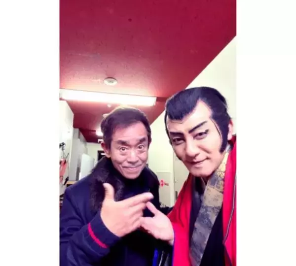 片岡愛之助、栗田貫一との“ルパン2ショット”＆感謝