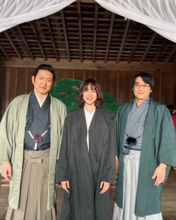 のん、中村獅童＆フルポン村上との３ショット公開に反響