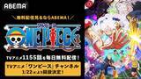 「「ワンピース」チャンネルABEMAに初開設、毎日無料配信！」の画像1