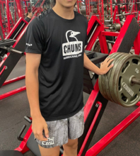 高橋克典、ジムで息子と遭遇「おいおい何kgあげてる!?」