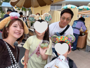 はんにゃ川島の妻、旧メンバーでディズニーハロウィン満喫