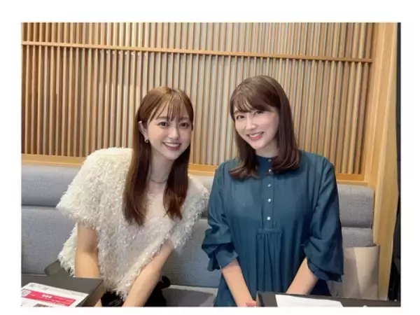 「安めぐみ、菊地亜美と２度目のバッタリ遭遇で笑顔２SHOT」の画像
