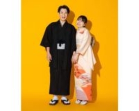 あいのり･桃、夫婦７年目を迎える夫とのラブラブ着物ショット
