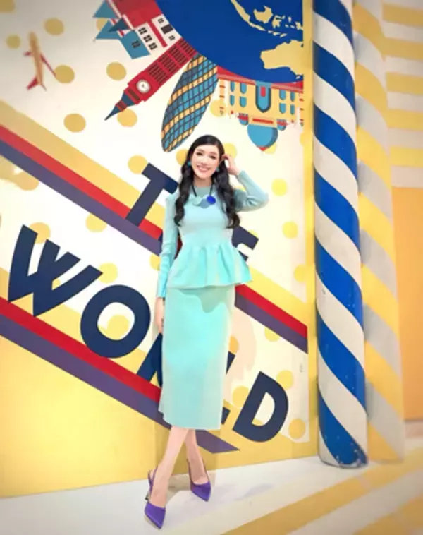 「アンミカ、ミントカラーコーデ披露「色は心を映し出す」」の画像