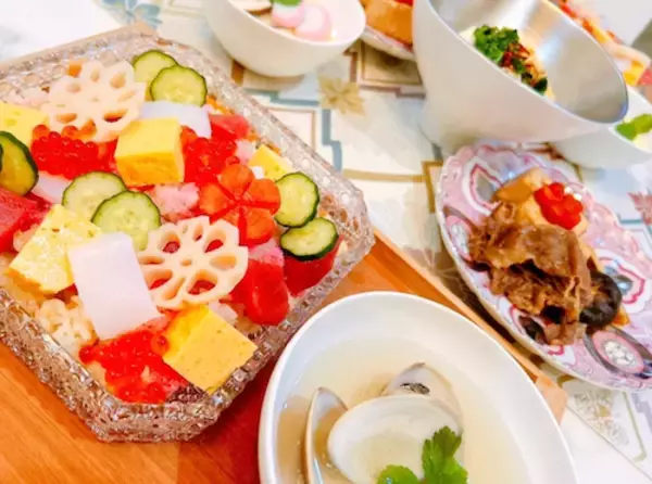 渡辺美奈代、歴代"ひな祭りごはん"を21枚一挙公開！