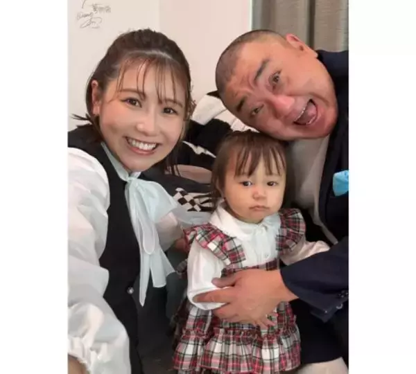 「第２子妊娠中･西野未姫、１歳長女の保育園入園式を報告」の画像