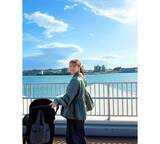 「小松彩夏、１歳の息子とともに塩竈ドライブへ…」の画像1