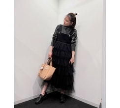 第２子妊娠中の西野未姫、大人可愛いモノトーンな私服姿公開