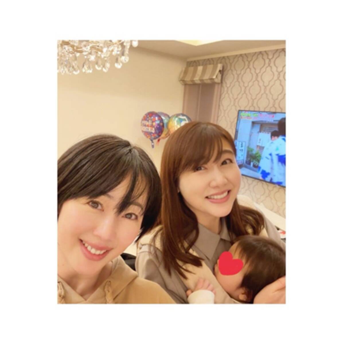 安めぐみ、ママ友・井上和香が自宅に遊びに来たことを報告 
