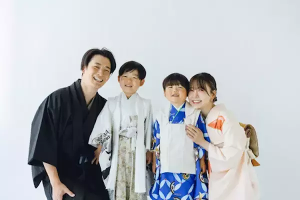 「あいのり・桃、息子たちの七五三ショットとともに溢れる思い吐露」の画像