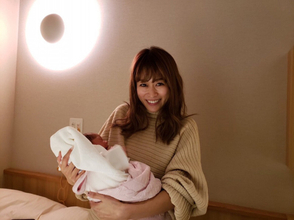 尾崎紗代子、第二子の女児出産報告「無事生まれました」