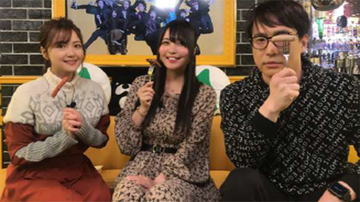 三上枝織＆大坪由佳、高級肉を堪能しニッコリ！