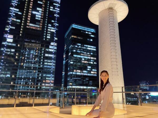 新木優子 綺麗な夜景に癒される 夜ロケオフショット 年5月19日 エキサイトニュース