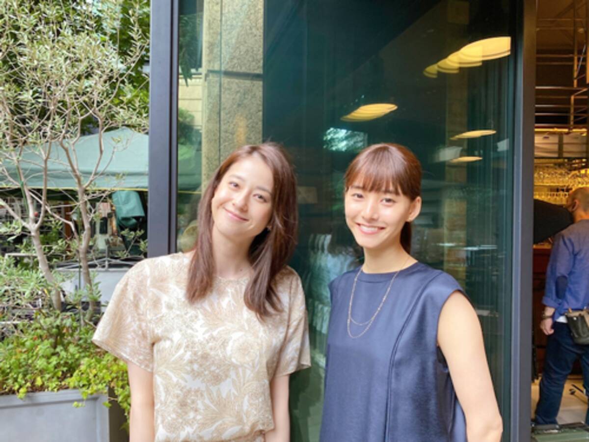 新木優子 まるで姉妹 松本若菜との２ショットに絶賛 年9月4日 エキサイトニュース