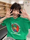 「永野芽郁 クセになるTシャツ姿に悶絶「天才的に似合う」」の画像1
