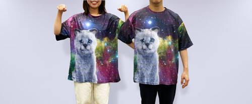 「画面外へ飛び出す」!? ３D巨大ニャーロが新宿に出現！