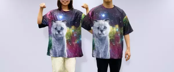 「「画面外へ飛び出す」!? ３D巨大ニャーロが新宿に出現！」の画像