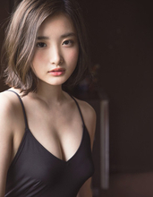 安倍乙、セクシーグラビア披露！ 美人JK劇団員が話題に