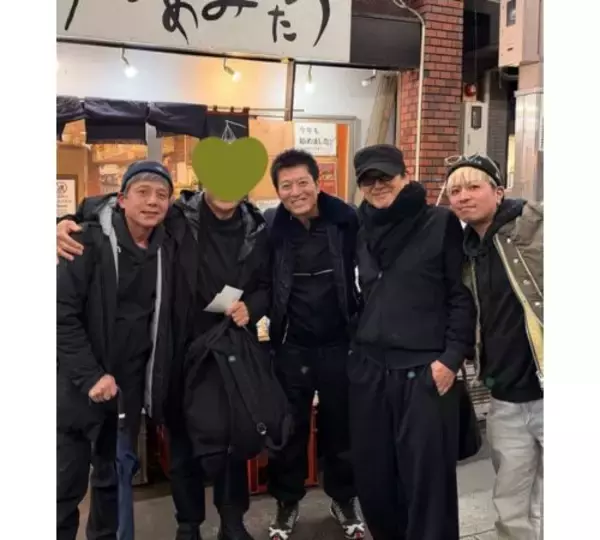 高橋克典、豪華俳優陣大集合！勝村政信＆寺脇康文らと早めの夕食会