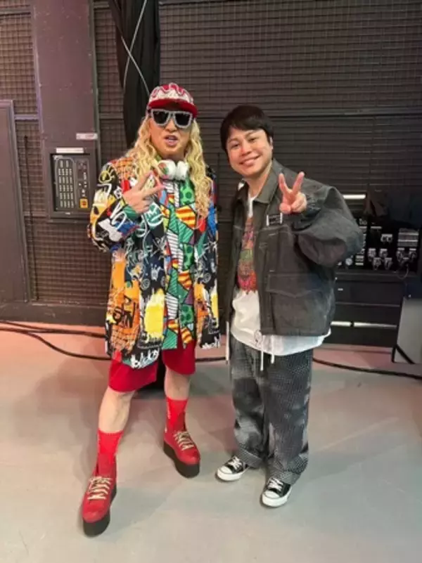 ノンスタ井上、DJ KOOと２SHOT「俺もこんなイケオジに」