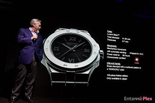 稲垣啓太が黒の装い、ショパール新アンバサダーは「光栄」