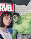 「のん、ロサンゼルスの思い出回想＆ハルクと２ショット!?」の画像1