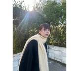 「のん、ふわもこストールの冬コーデSHOT公開」の画像1