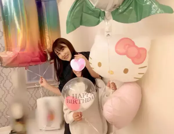 「安めぐみ、長女11歳の誕生日祝福「どんどんとお姉さんにもなって」」の画像