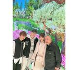 「渡辺美奈代、“動く壁画”に大はしゃぎ＆家族・夫婦ショット公開」の画像2