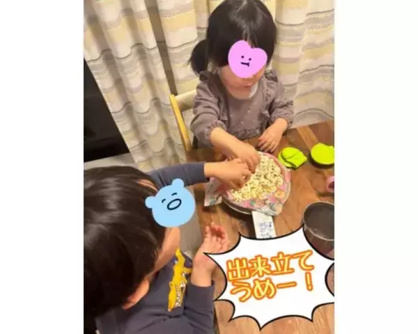 ニッチェ江上、子どもたちとポップコーン作り挑戦