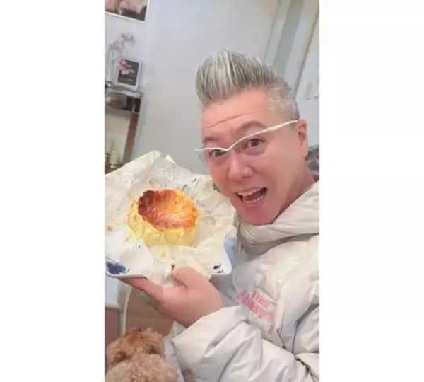 渡辺美奈代、愛情たっぷり手作りチーズケーキに夫も満面の笑み