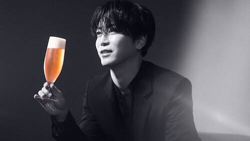 亀梨和也共同開発、ピンクゴールドに輝くアサヒ KAME BEER発売
