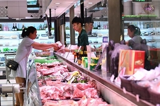 中国CPI、9月に3％上昇　豚肉価格約7割急騰　