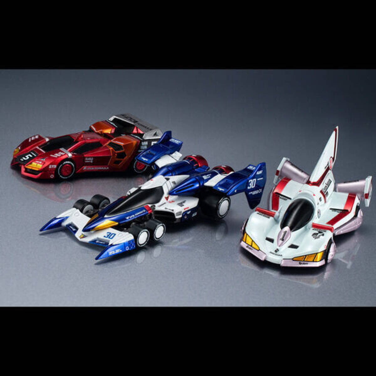 新世紀GPXサイバーフォーミュラ』富士岡サーキット決戦の3台がセットに 