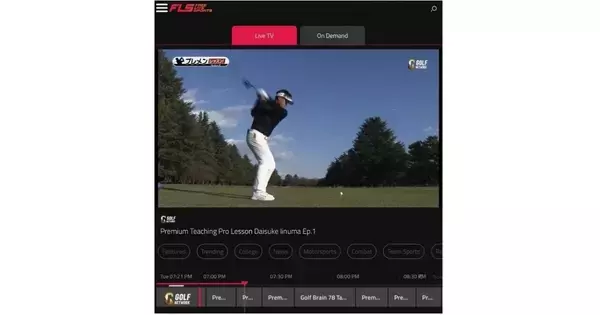 J:COM、海外FAST市場に参入 - 第1弾は米国で「ゴルフネットワーク」を配信