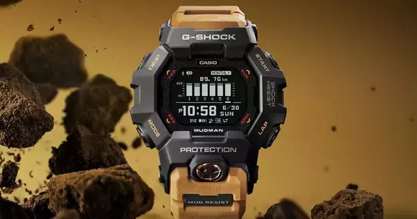 カシオ、防塵・防泥のG-SHOCK「MUDMAN」新モデル - MIP液晶や歩数計測を搭載
