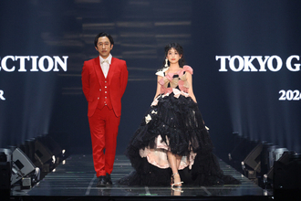 「泣きそうに…」カジサック、長女・叶渚のドレス姿にあわや涙「結婚式みたい」　父娘2人で初共演