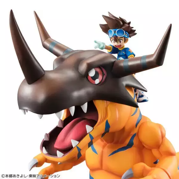 『デジモンアドベンチャー』G.E.M.シリーズの「グレイモン＆八神太一」が再登場